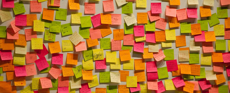 sticky notes